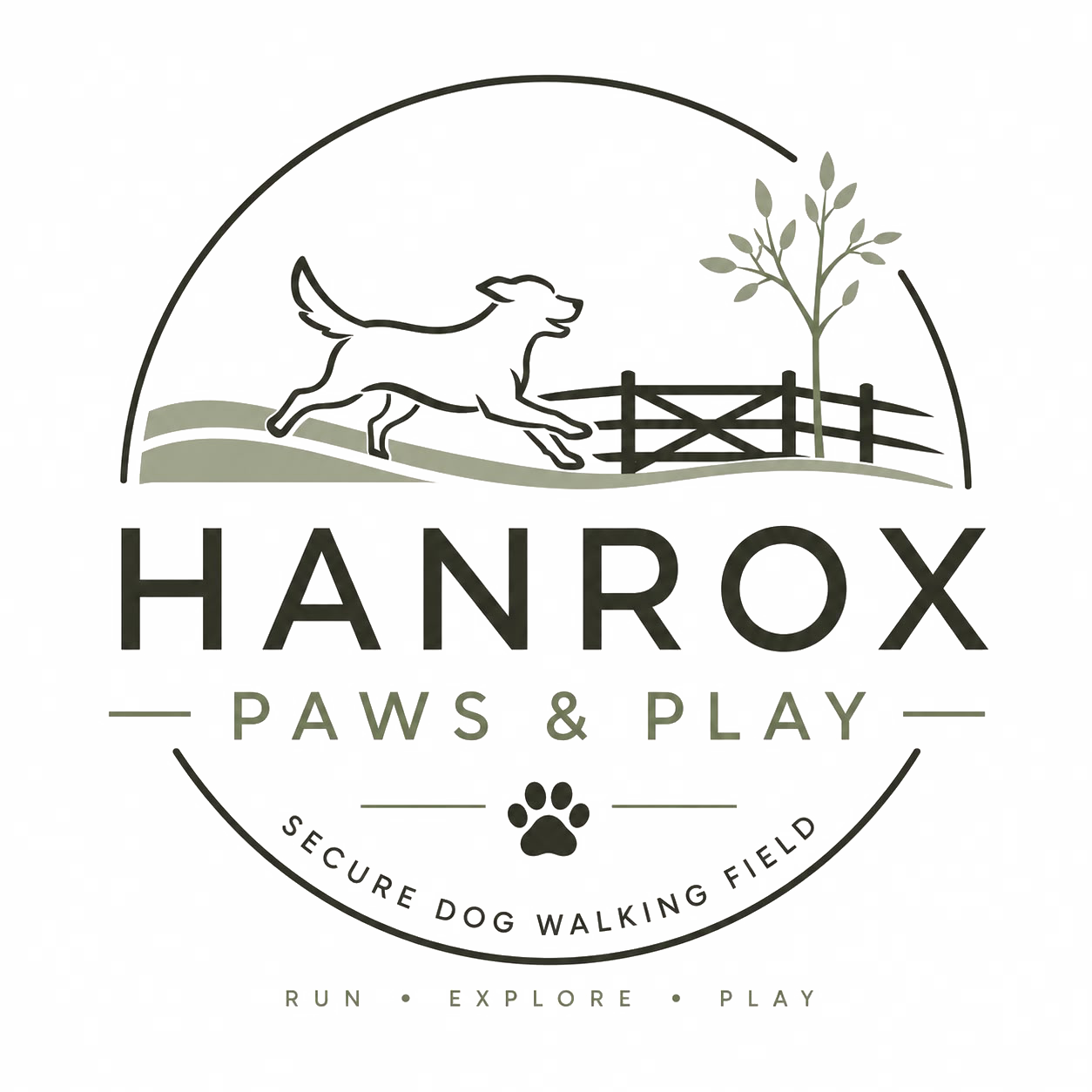 Hanrox Paws & Play Logo